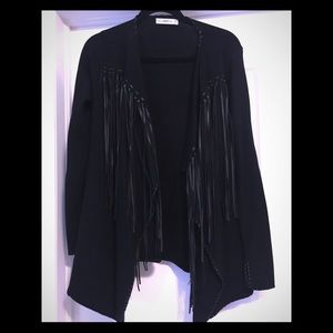 NEW (tag removed) Fringe Sweater/Jacket